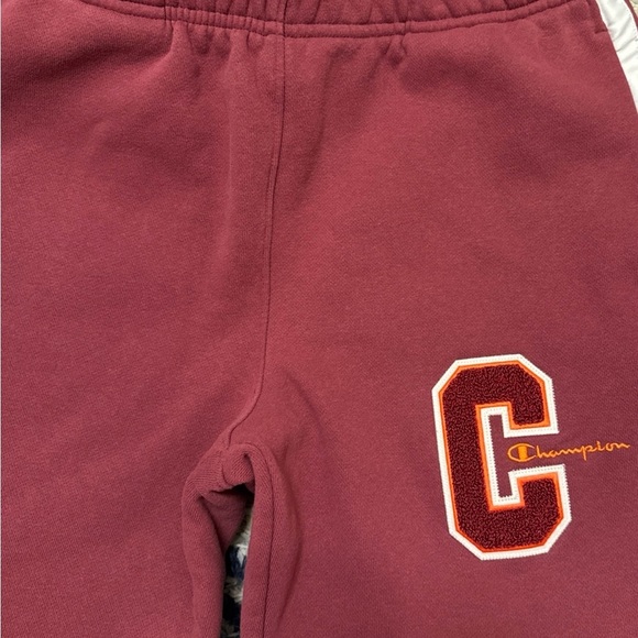 Vintage Champion Reverse
Weave Burgundy Sweatpants
Joggers Large W/Patch - Picture 6 of 12